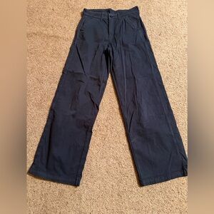 THREE pair women’s American Eagle wide leg pants, size 8.